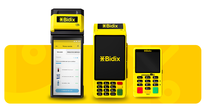 maquininha bidix